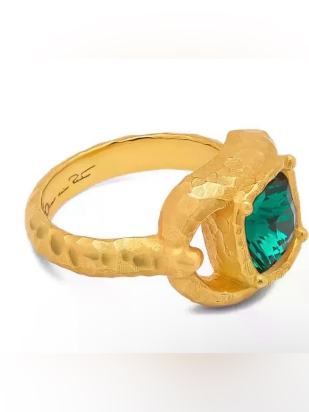 Oscar de la Renta Crystal embelished ring